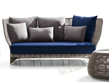 CANASTA '13 - 3 seater polyethylene garden sofa by B&B Italia Outdoor - view 2